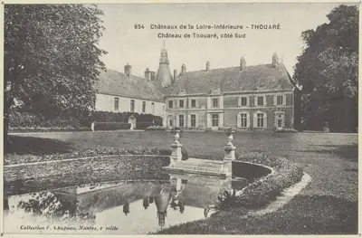 Château de Thouaré의 남쪽 면